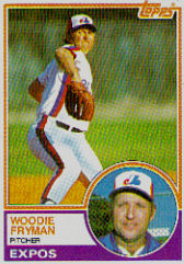 1983 Topps      137     Woodie Fryman